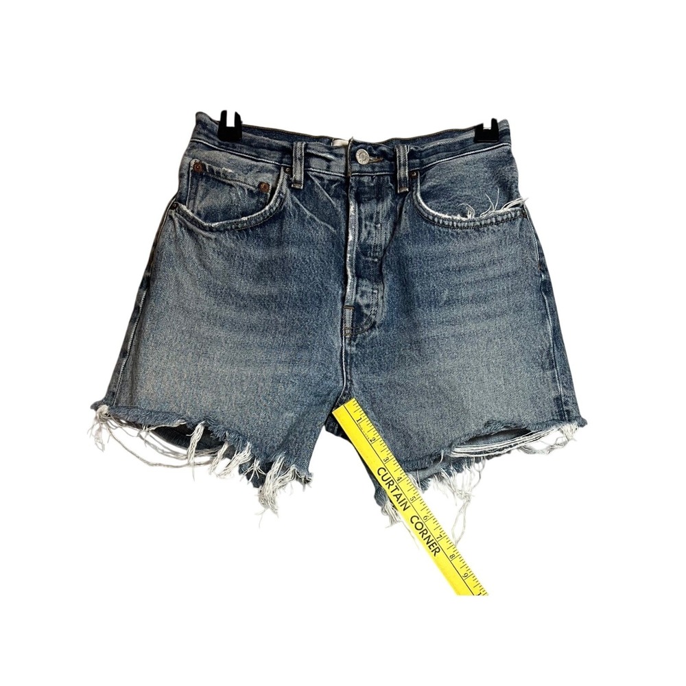 AGOLDE High Waisted Cut Off Jeans, Size 26 - Picture 4 of 6